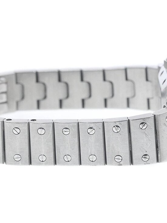 CARTIER Santos Galbee SM W20054D6 Date Silver Dial Automatic Ladies Watch_956729 main image 4